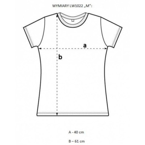 T-shirt damski LEONE LW1022/S16 biały "M"