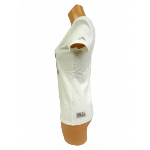 T-shirt damski LEONE LW1022/S16 biały "M"