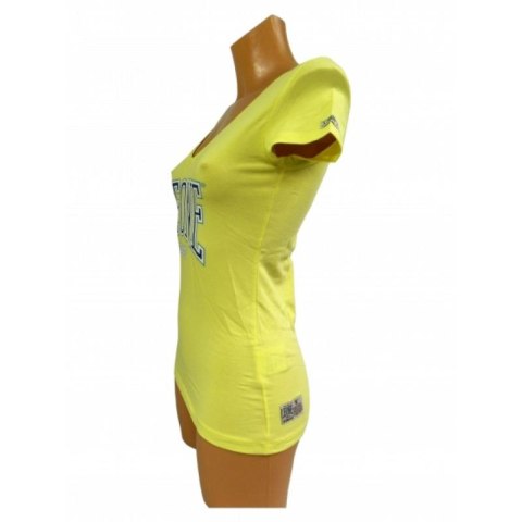 T-shirt damski LEONE LW1022/S16 żółty "S"