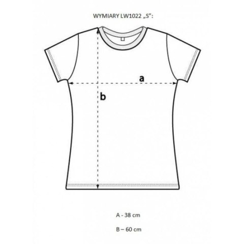 T-shirt damski LEONE LW1022/S16 żółty "S"