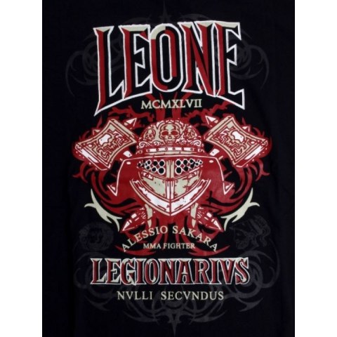 T-shirt męski LEONE LEGIO04 czarny "XL"