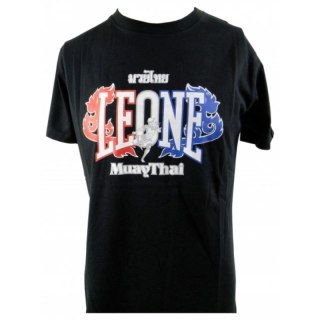 T-shirt męski LEONE LSM978/S16 czarny "M"