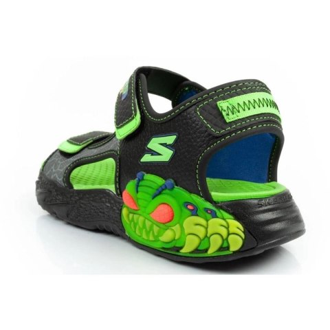 Sandały Skechers Jr 400614L/BKLM