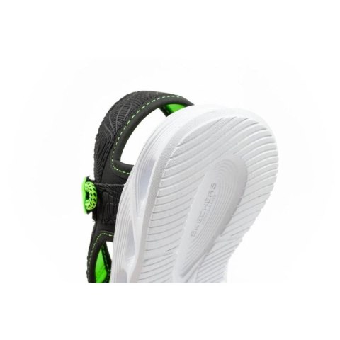 Sandały Skechers Jr 401673L/BKLM