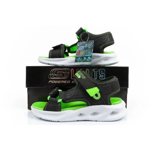 Sandały Skechers Jr 401673L/BKLM