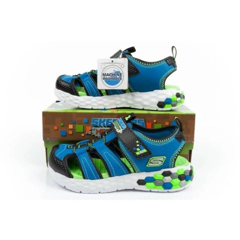 Sandały Skechers Jr 402213L/BBLM
