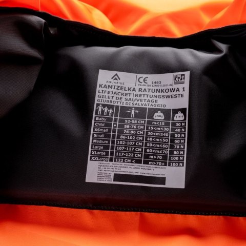JUNIORSKA KAMIZELKA RATUNKOWA KAMIZELKA RATUNKOWA 100N JUNIOR