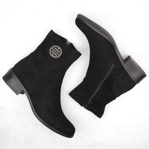 Botki zamszowe Jezzi W ASA198-28 JEZ432A