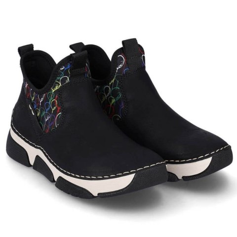 Komfortowe Rieker 45957-00 W RKR697