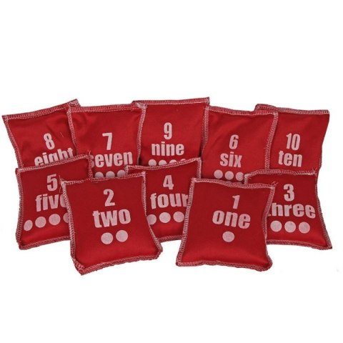 Woreczki do zabawy numery 1-10