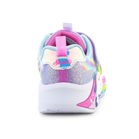Buty Skechers S-Lights Girl's Unicorn Chaser Jr 302298N-LVMT