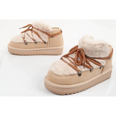 Buty damskie zimowe D.Franklin [DFSH370011-BEIG]