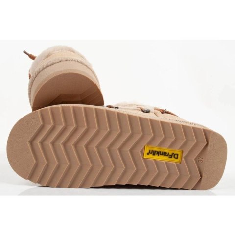 Buty damskie zimowe D.Franklin [DFSH370011-BEIG]