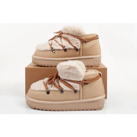 Buty damskie zimowe D.Franklin [DFSH370011-BEIG]