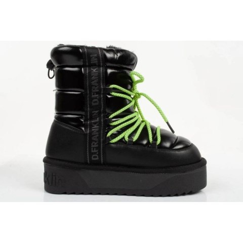 Buty damskie zimowe D.Franklin [DFSH371007-BLAC]