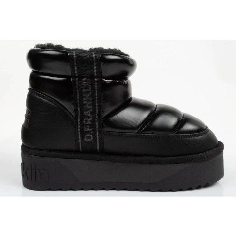 Buty damskie zimowe D.Franklin [DFSH371011-BLAC]