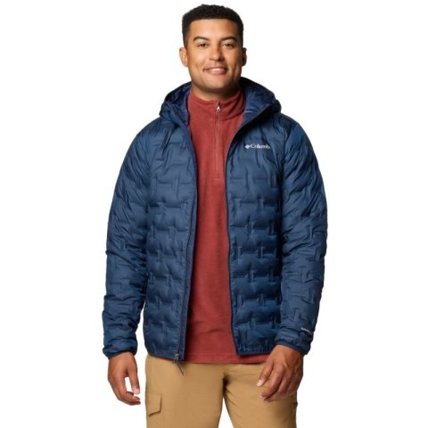 Columbia Delta Ridge II Down Hooded Jacket 2086222464 Granatowe L
