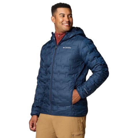 Columbia Delta Ridge II Down Hooded Jacket 2086222464 Granatowe L
