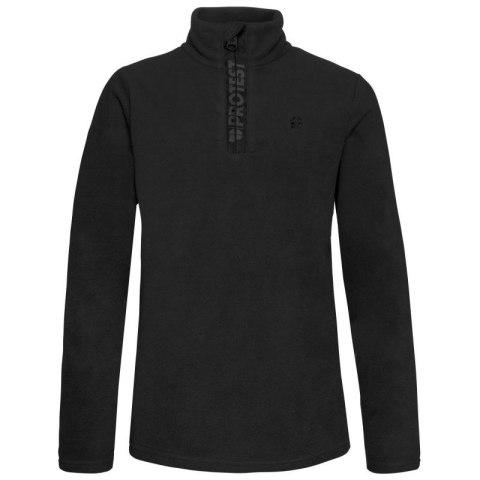 Bluza z półgolfem dziecięca Protest Perfecty Jr elastyczny materiał czarna (P3810400/290)