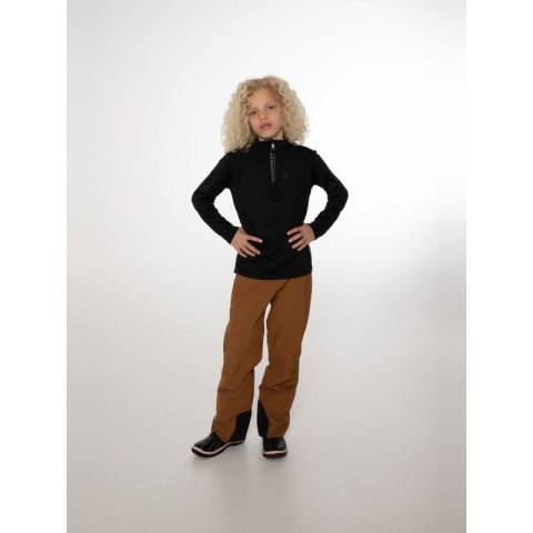 Bluza z półgolfem na zamek dziecięca Protest Willowy Jr szybkoschnąca czarna (P3810300/290)