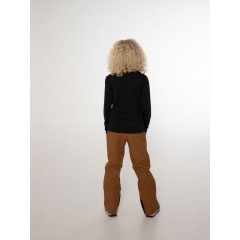 Bluza z półgolfem na zamek dziecięca Protest Willowy Jr szybkoschnąca czarna (P3810300/290)