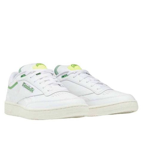 Buty sportowe damskie REEBOK CLUB C 85 PUMP klasyczne skórzane sneakersy białe (GW4794)