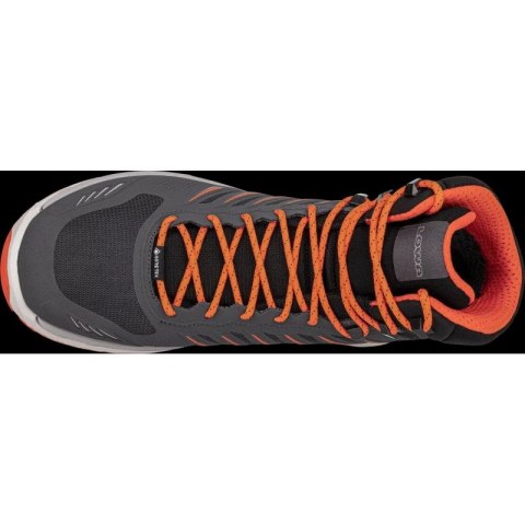 Buty trekkingowe męskie Lowa Axos GTX Mid gore-tex graphit/flame wodoodporne (310844 7952)