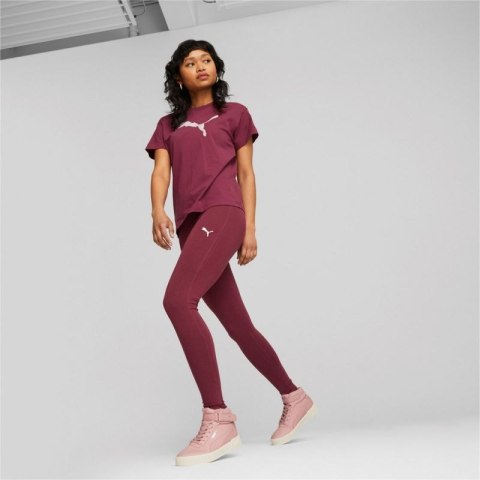 Buty zimowe damskie Puma CARINA 2.0 MID WTR ocieplane sneakersy z ekoskóry różowe (385852-04)