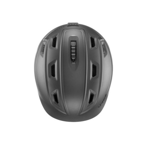 Kask narciarski unisex uvex fierce z wyjmowaną antyalergiczną wyściółką szary (56/6/225/20)