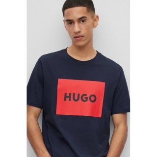 Koszulka T-shirt męska Hugo Boss na lato granatowa (50467952-405)