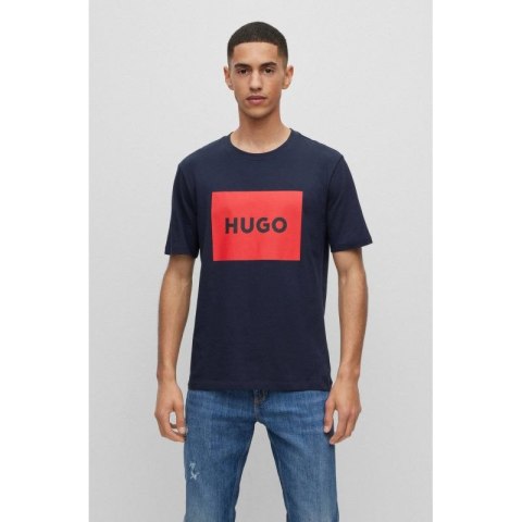 Koszulka T-shirt męska Hugo Boss na lato granatowa (50467952-405)