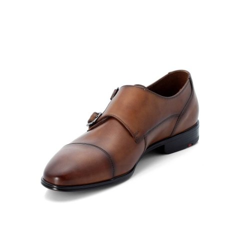 Półbuty skórzane męskie Lloyd Mailand brązowe 10-137-02