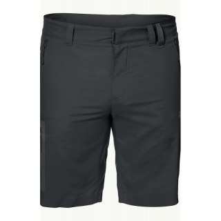 Spodenki trekkingowe męskie Jack Wolfskin Active Track Shorts Men phantom czarne (1503791_6350)
