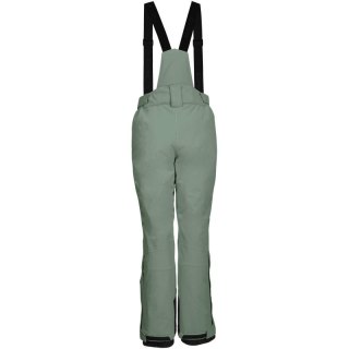 Spodnie narciarskie damskie Killtec KSW 249 wodoodporne z odpinanymi szelkami zielone (37559/738)