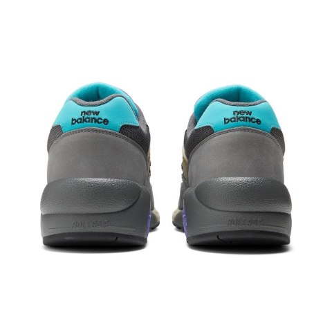 Buty męskie New Balance MT580VA2 RollBar szare sneakersy ze skóry zamszowej (MT580VA2)