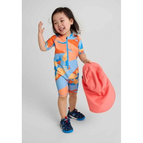 Kapelusz dziecięcy czapka z daszkiem Reima Biitsi przeciwsłoneczny czerwony (5300152A-3240)