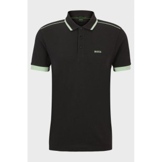 Koszulka Polo męska BOSS Paddy 1 Charcoal regular fit czarna (50512995-016)