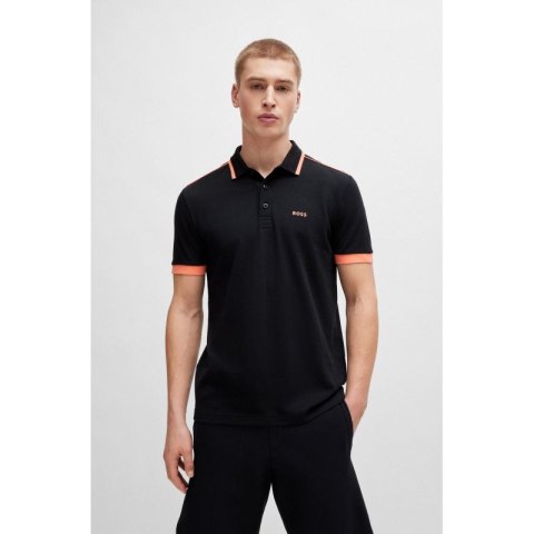 Koszulka Polo męska BOSS Paddy 1 NERO regular fit czarna (50512995-001)