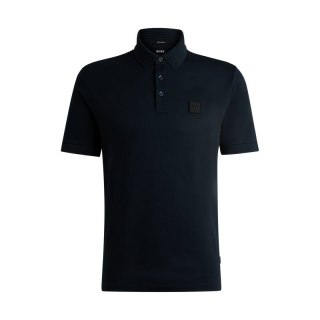 Koszulka Polo męska BOSS Parlay 143 BLU klasyczna regular fit granatowa (50515596-405)