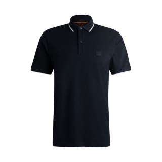 Koszulka Polo męska BOSS Passertip BLU slim fit granatowa (50507699-404)