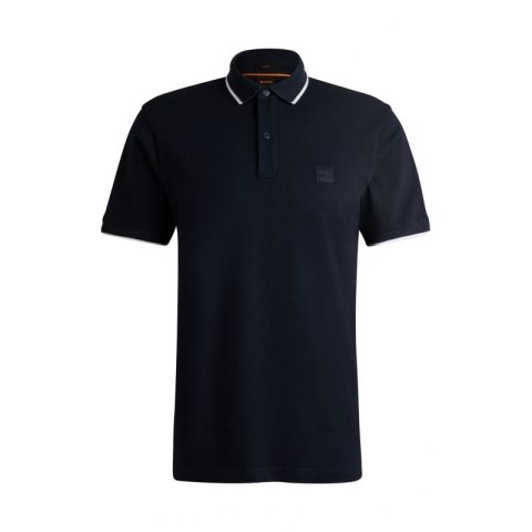 Koszulka Polo męska BOSS Passertip BLU slim fit granatowa (50507699-404)