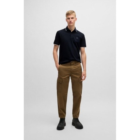 Koszulka Polo męska BOSS Passertip BLU slim fit granatowa (50507699-404)