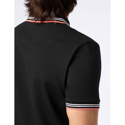Koszulka Polo męska BOSS Paul NERO slim fit czarna (50506193-003N)