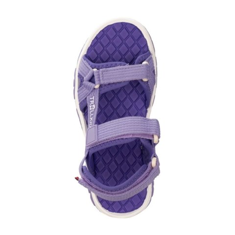 Sandały sportowe dziecięce dla chłopca/dziewczynki Trollkids Kids Oslofjord Sandal lilac (268-118)