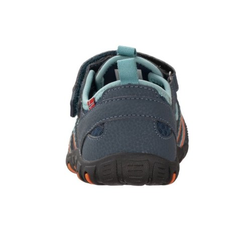 Sandały sportowe dziecięce dla chłopca/dziewczynki Trollkids Kids Sandefjord Sandal XT dark navy/dusky turquoise/glow orange (66