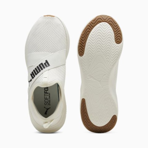 Sneakersy do biegania damskie Puma Softride Harmony Slip-On buty sportowe beżowe (379606-02)