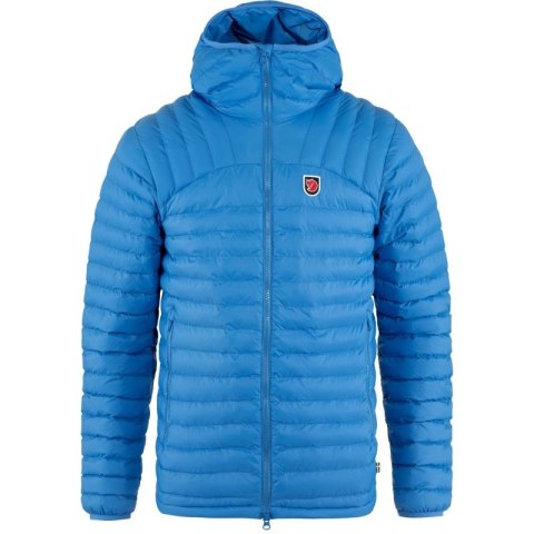 Kurtka zimowa z kapturem męska Fjällräven Expedition Lätt Hoodie M UN Blue puchowa niebieska (F86119-525)