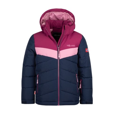 Wodoodporna kurtka ocieplana Trollkids Girls Gryllefjord Jacket dla dziewczynki (461-182)