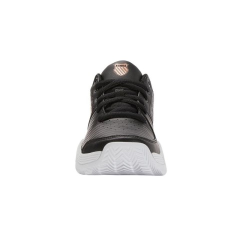 Buty sportowe damskie K-Swiss Court Express HB sneakersy tenisowe czarne (96750-059-M)