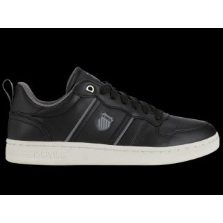 Buty sportowe męskie K-Swiss Lozan Match Lux sneakersy skórzane trampki czarne (04308-032-M)